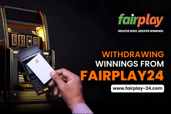 User withdrawing winnings securely from fairplay555_club platform